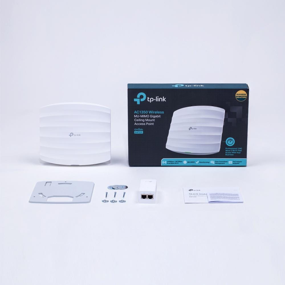 Access Point TP-Link EAP225 AC1350 Dual Band - Wi-Fi Rapid - imagine 4
