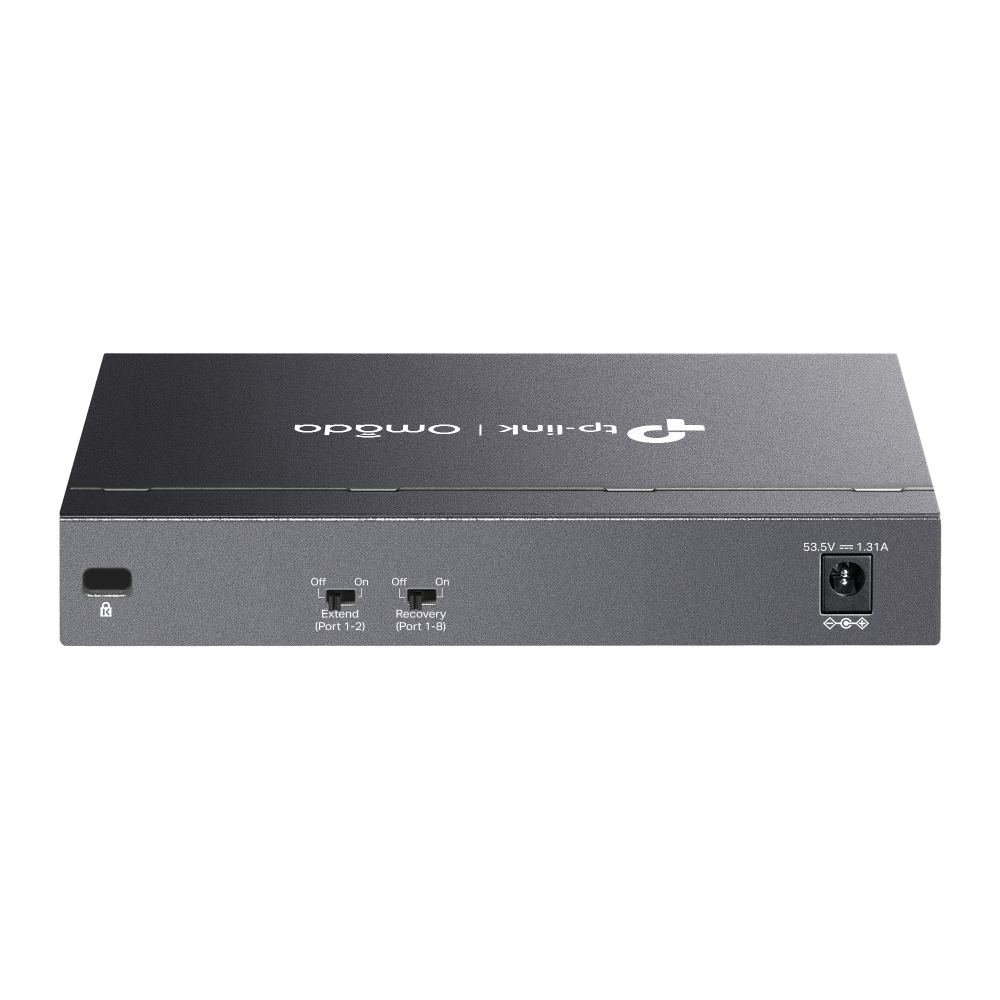 Switch TP-LINK Omada DS108GP 8 Porturi Gigabit PoE+ 65W - imagine 3