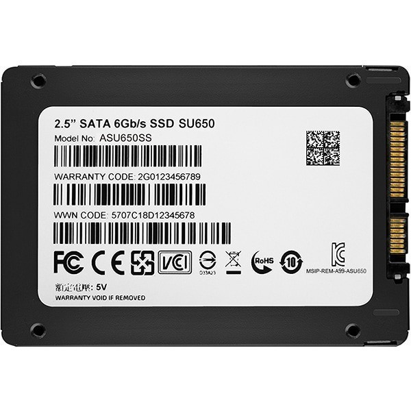 SSD ADATA SU650 480GB SATA III - Performanță Ultra Rapidă - imagine 5