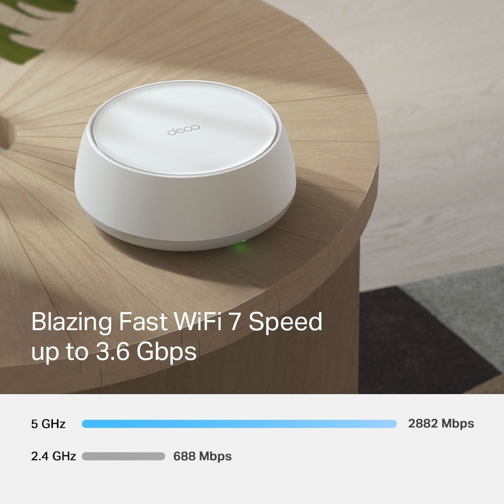 TP-Link Deco BE25 Wi-Fi 7 Mesh BE5000 (3-Pack) - Acoperire Totală - imagine 14