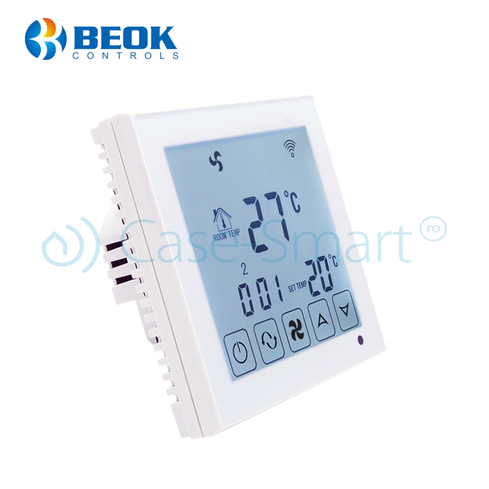 Termostat Wi-Fi BeOk TDS23, Control Mobilit Smart Life - imagine 2