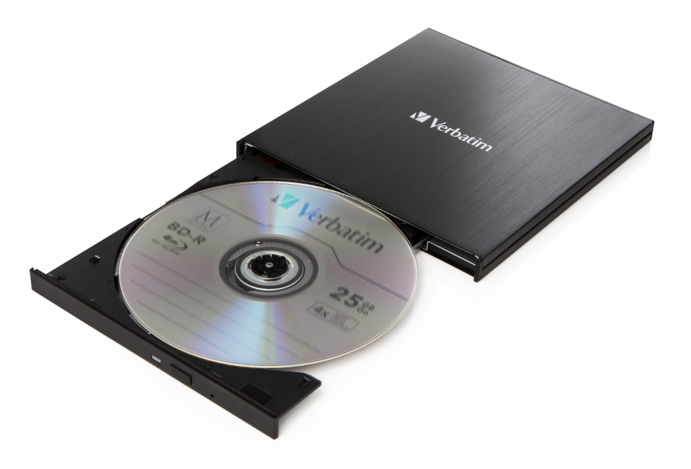 Writer Blu-ray Verbatim UHD 43888 USB-C - Unitate Optică Externă - imagine 2