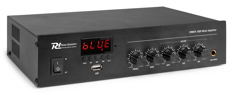 Power Dynamics PDM45 Mixer 45W BT/FM/USB