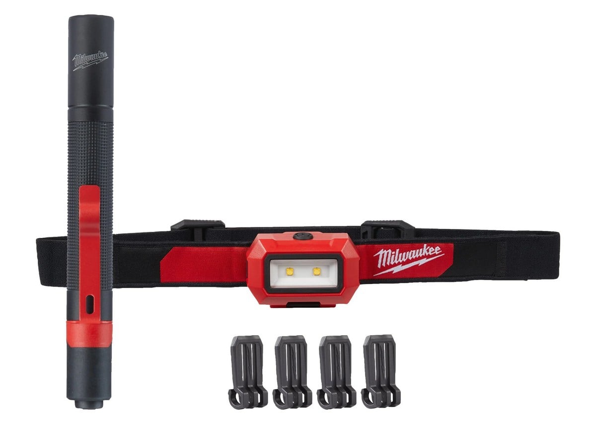 Set Lanterne Milwaukee HL2IPL-LED TRUEVIEW