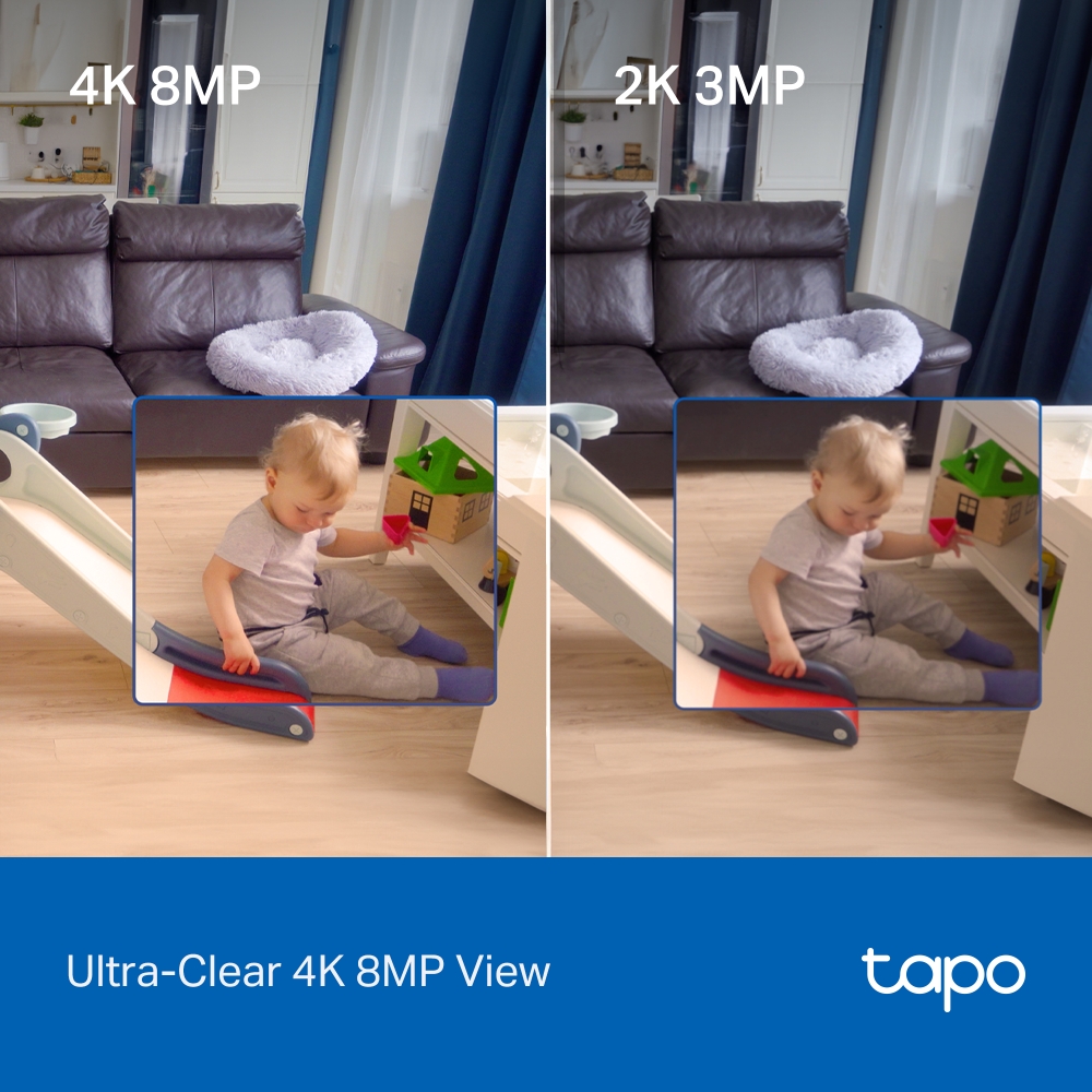 Cameră IP TP-LINK Tapo C260 4K 8MP Wireless Interior - imagine 4