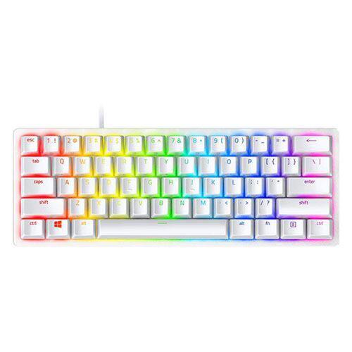 Tastatura Razer Huntsman Mini, Alba | Comacta cu Switchuri Optice