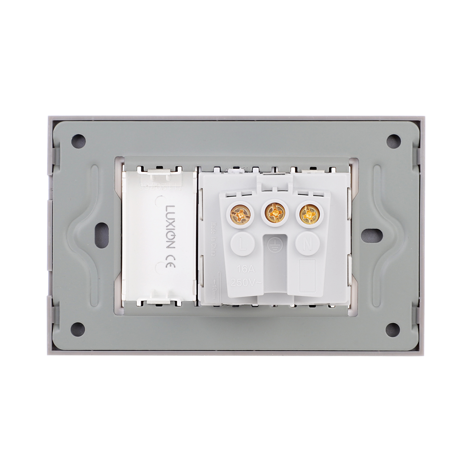 Priza Simplă și Tastă Falsă Sticlă Luxion - imagine 16