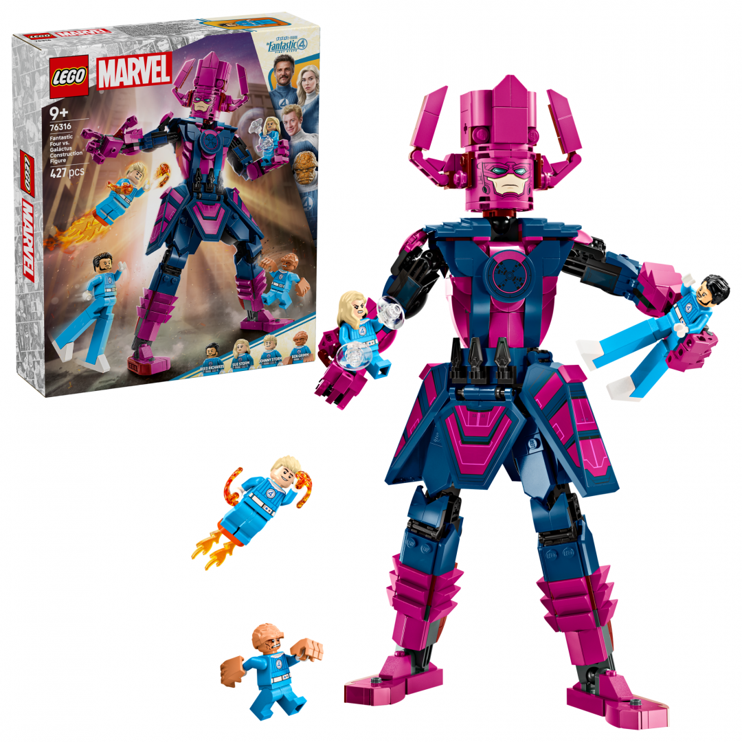 LEGO Marvel Cei Patru Fantastici vs Galactus 76316 - 427 piese
