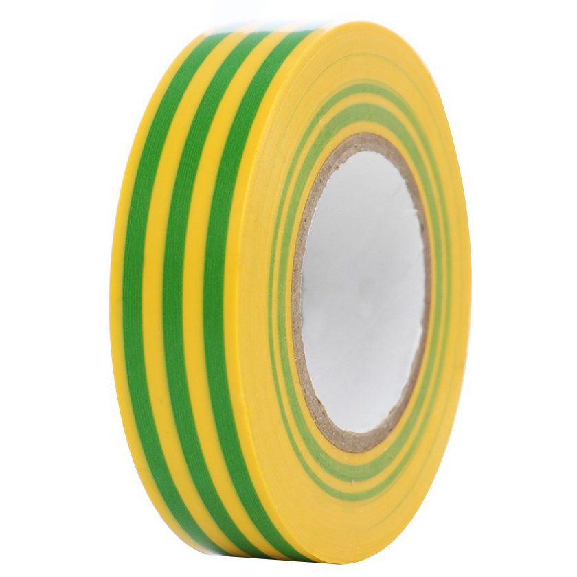Banda Izolatoare PVC 20m Galben/Verde Comtec