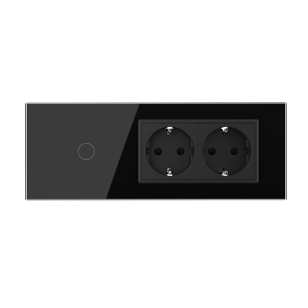 Intrerupator + 2 Prize Livolo Sticla 6A - imagine 6