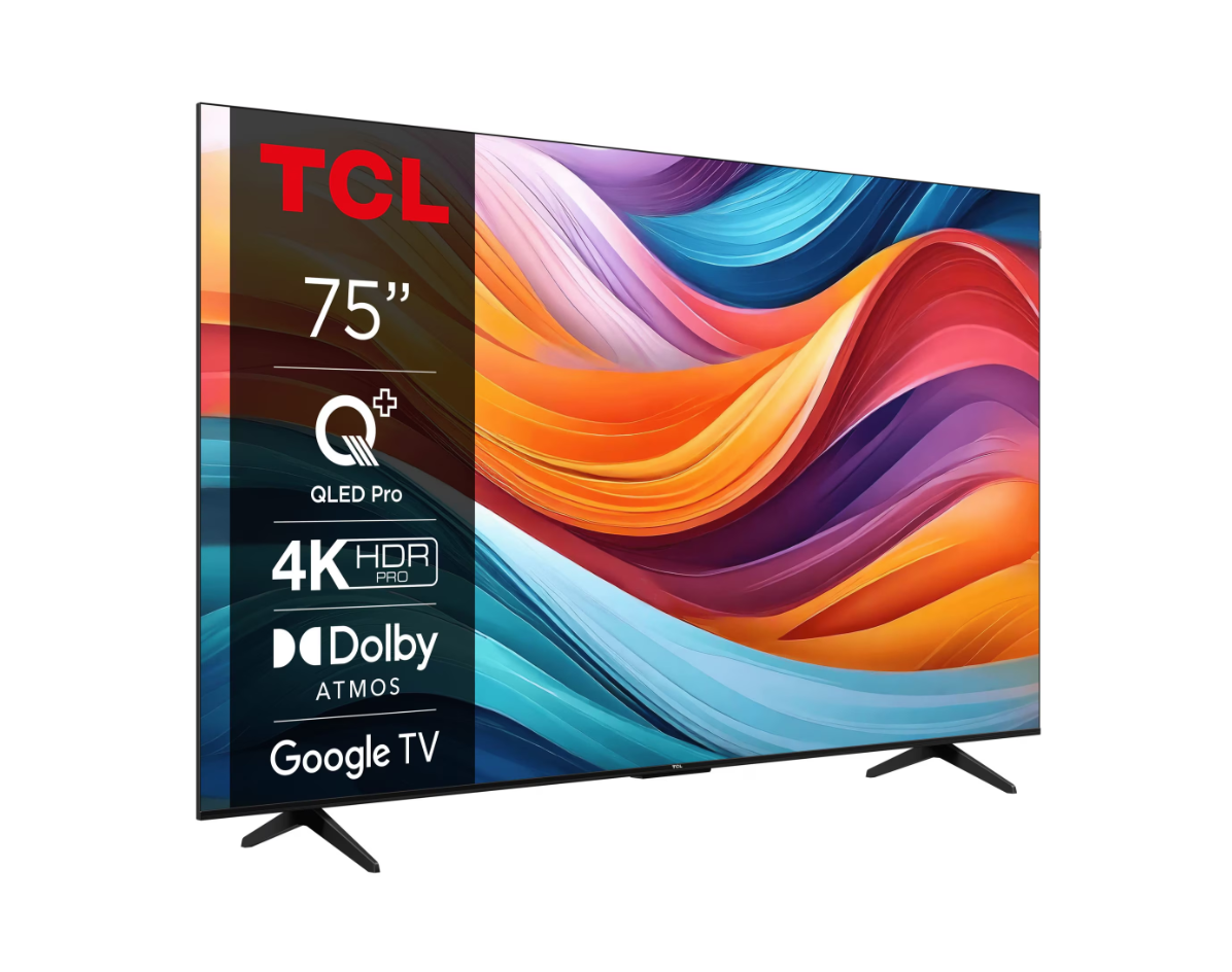 Televizor TCL 75T7B QLED 189 cm 4K Google TV - imagine 2