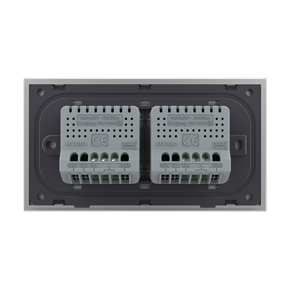 Intrerupator Touch Livolo 4M Sticla - imagine 16