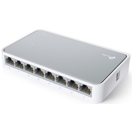 Switch TP-LINK TL-SF1008D 8 Porturi Fast Ethernet - imagine 4