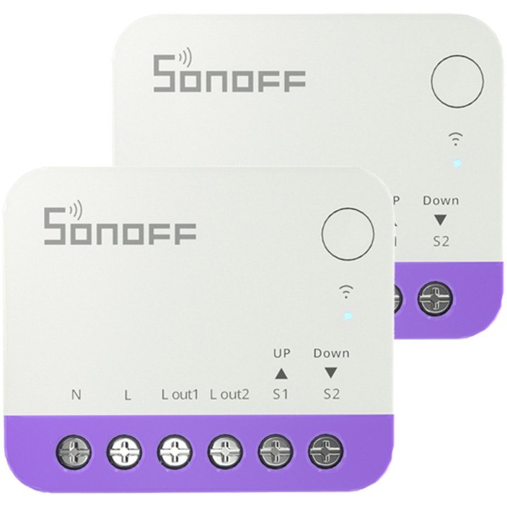 Sonoff MINI-RBS Set 2 Relee WiFi Smart Rulouri