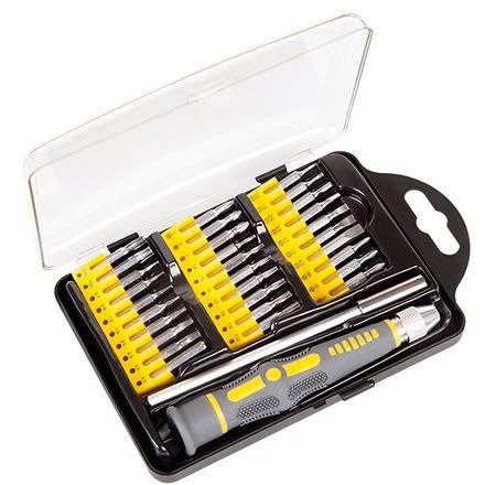 Set Surubelnita și Biti Precizie Rebel 32 Piese - imagine 1