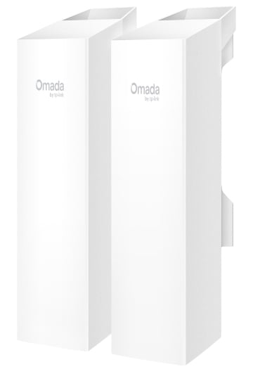 Bridge wireless interior/exterior Tp-Link Omada EAP100-Bridge KIT, 2.4GHz, 300 Mbps, 500m, antene 8 dBi, PoE 802.3af/pasiv, IP65