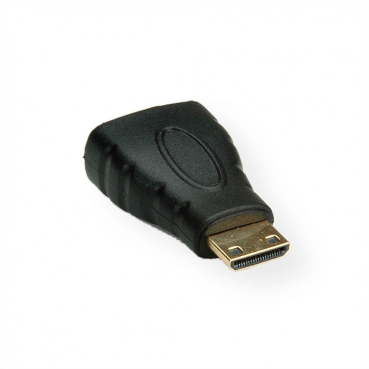Adaptor mini HDMI-C la HDMI Value T-M