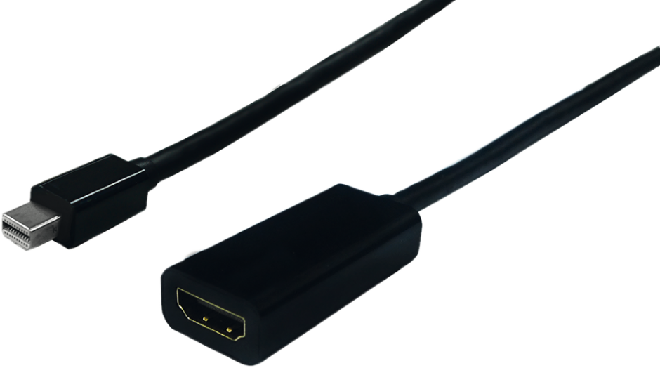 Adaptor Mini DisplayPort la HDMI T-M Negru