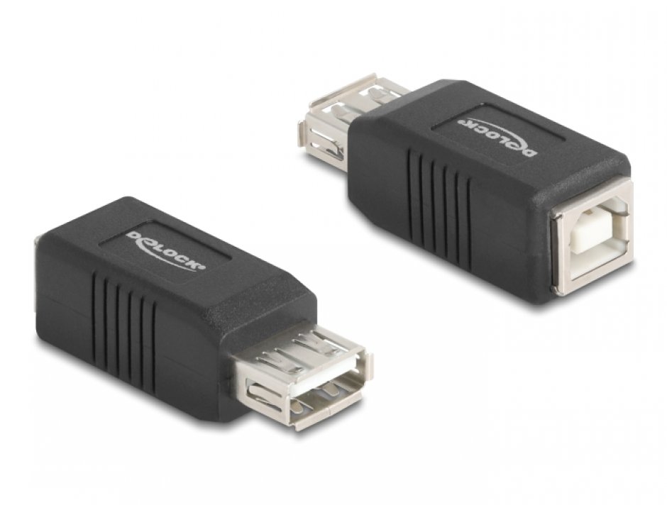 Adaptor USB-B la USB-A 2.0 Delock