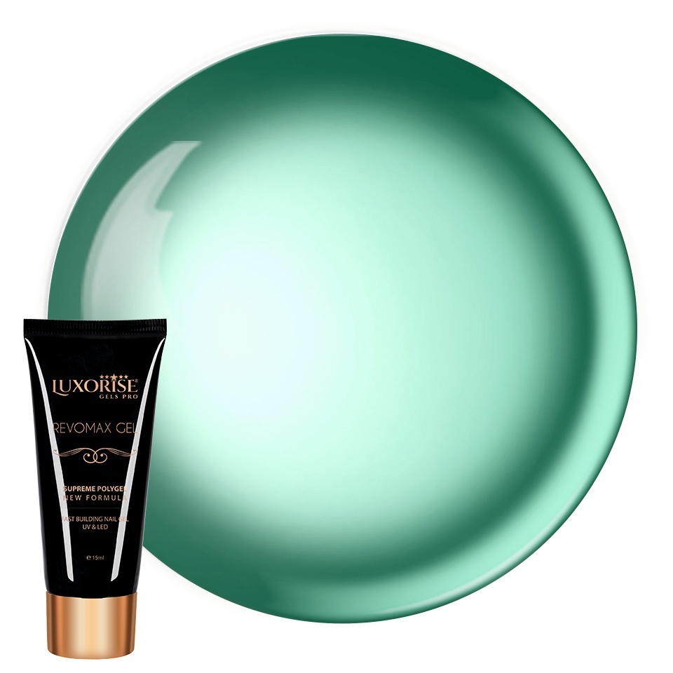 Polygel Luxorise Emerald Escapade 15ml - Unghii Rezistente