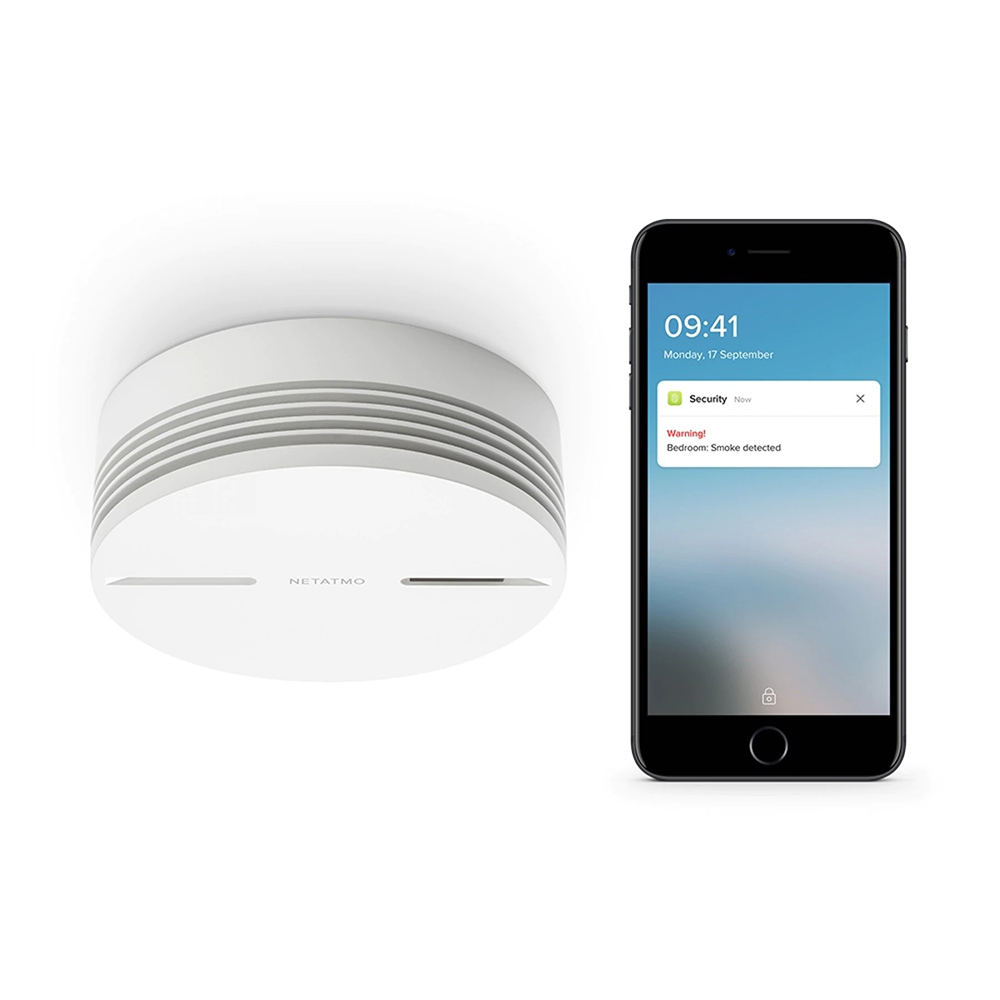 Senzor Fum Netatmo Smart, Wi-Fi, 85 dB - imagine 2