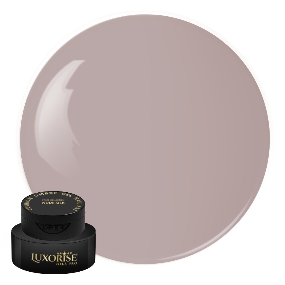 Gel UV Nail Art Babyboomer LUXORISE Cushion Ombre Prime - Nude Silk, 2ml