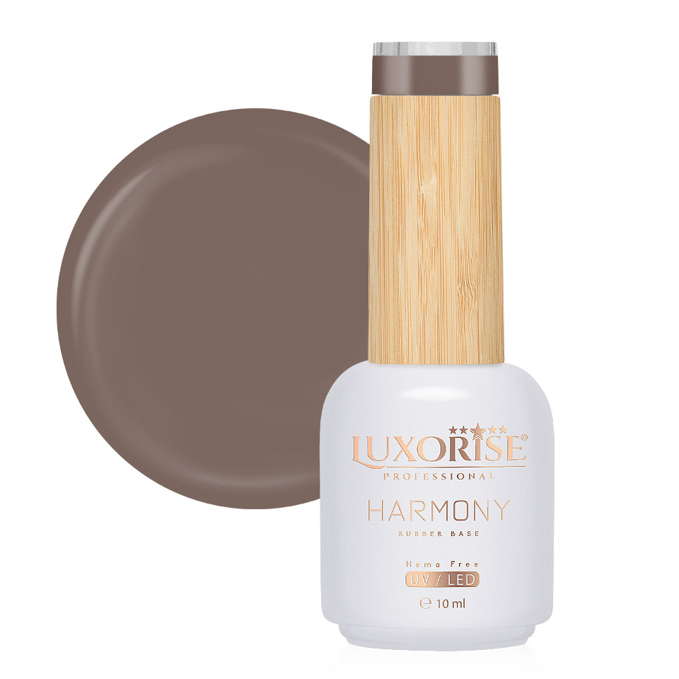 Rubber Base Hema Free Luxorise Harmony Cashmere Cocoa 10ml