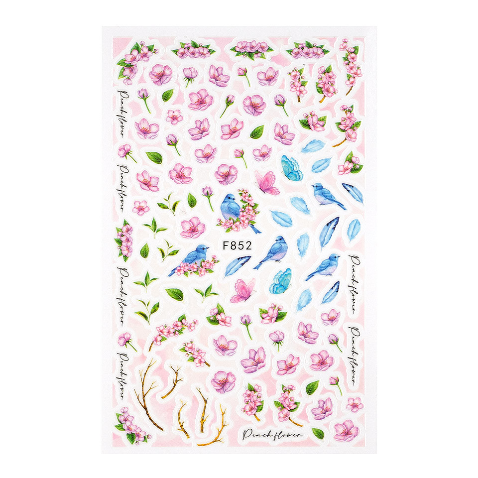 Abtibilduri Unghii SensoPRO Milano Flower Spirit F852