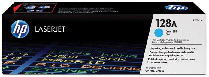 Toner HP CE321A Cyan Original - 1.300 pagini