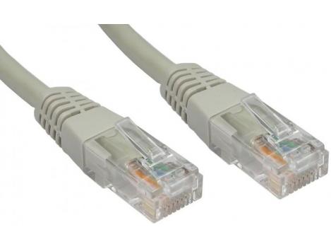 Cablu Retea CAT5 1m Gri | Atu tech