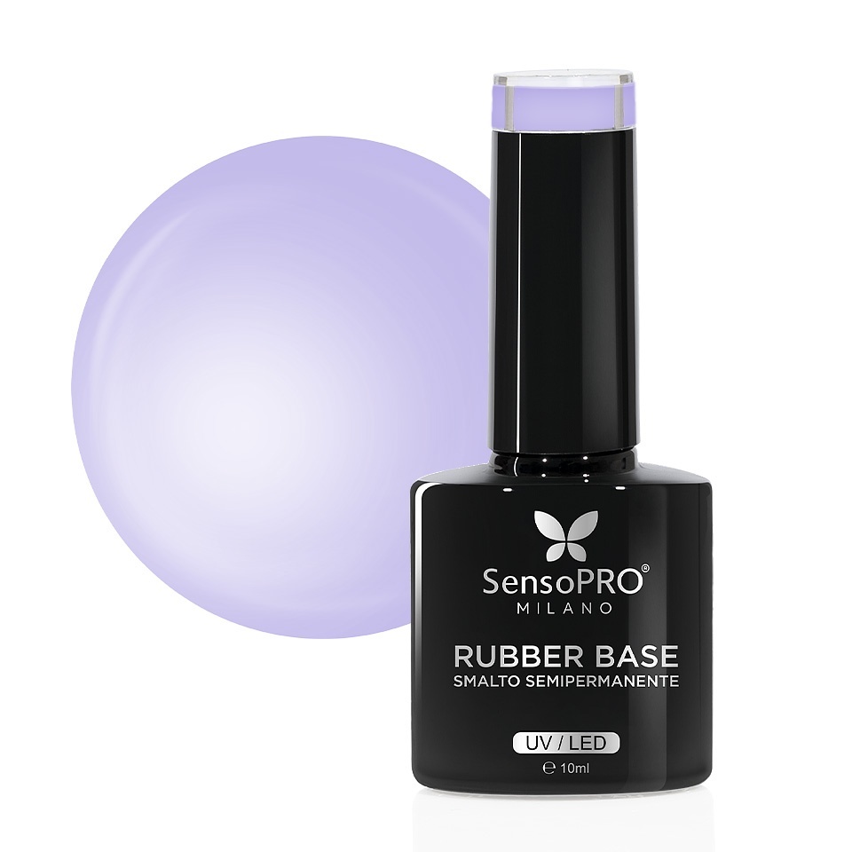 Rubber Base Gel SensoPRO Milano 10ml #37 Rare Lilac