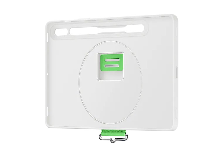 Husă Samsung Galaxy Tab S8/S7 Strap Cover Alb - Breteg - imagine 3