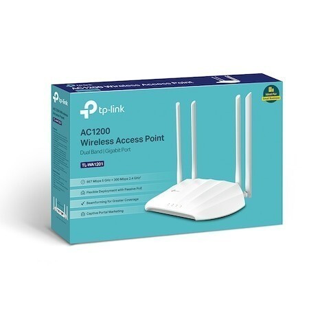 Access Point TP-LINK TL-WA1201 AC1200 Dual-Band Gigabit - imagine 4