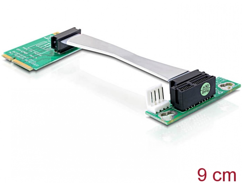 Riser Card Mini PCIe la PCIe x1 Delock 41305
