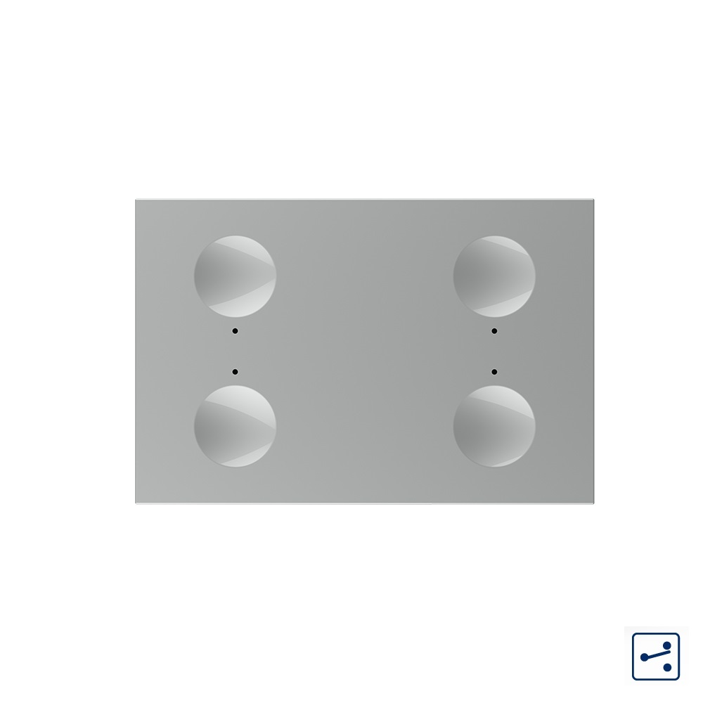 Modul Touch Livolo Cvadruplu Cap Scară | Standard Italian - imagine 11