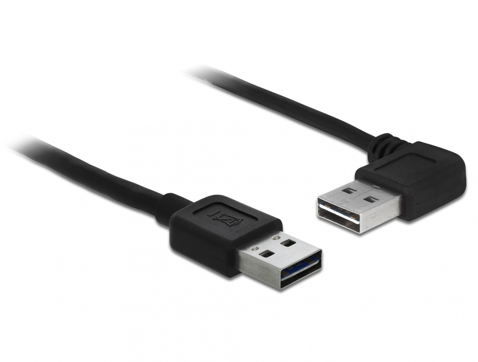 Cablu USB 2.0 Easy Plug Delock, 1m