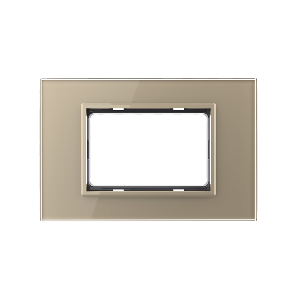 Rama sticlă Livolo 3 module Italian | Design modern - imagine 10