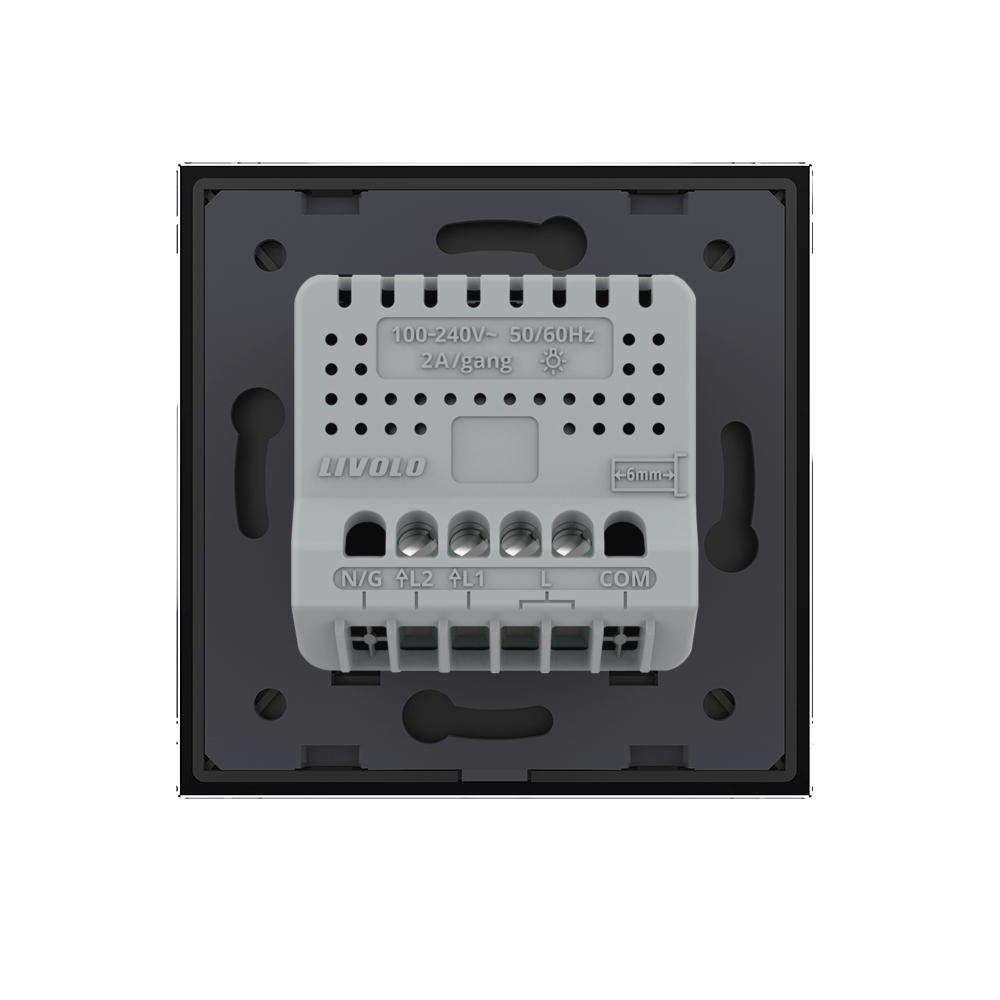 Intrerupator Dublu Touch Livolo cu Variator - imagine 8