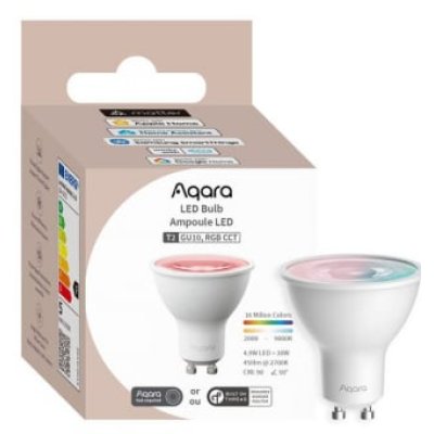 Bec LED RGB Aqara T2 GU10, 450L, Smart Home