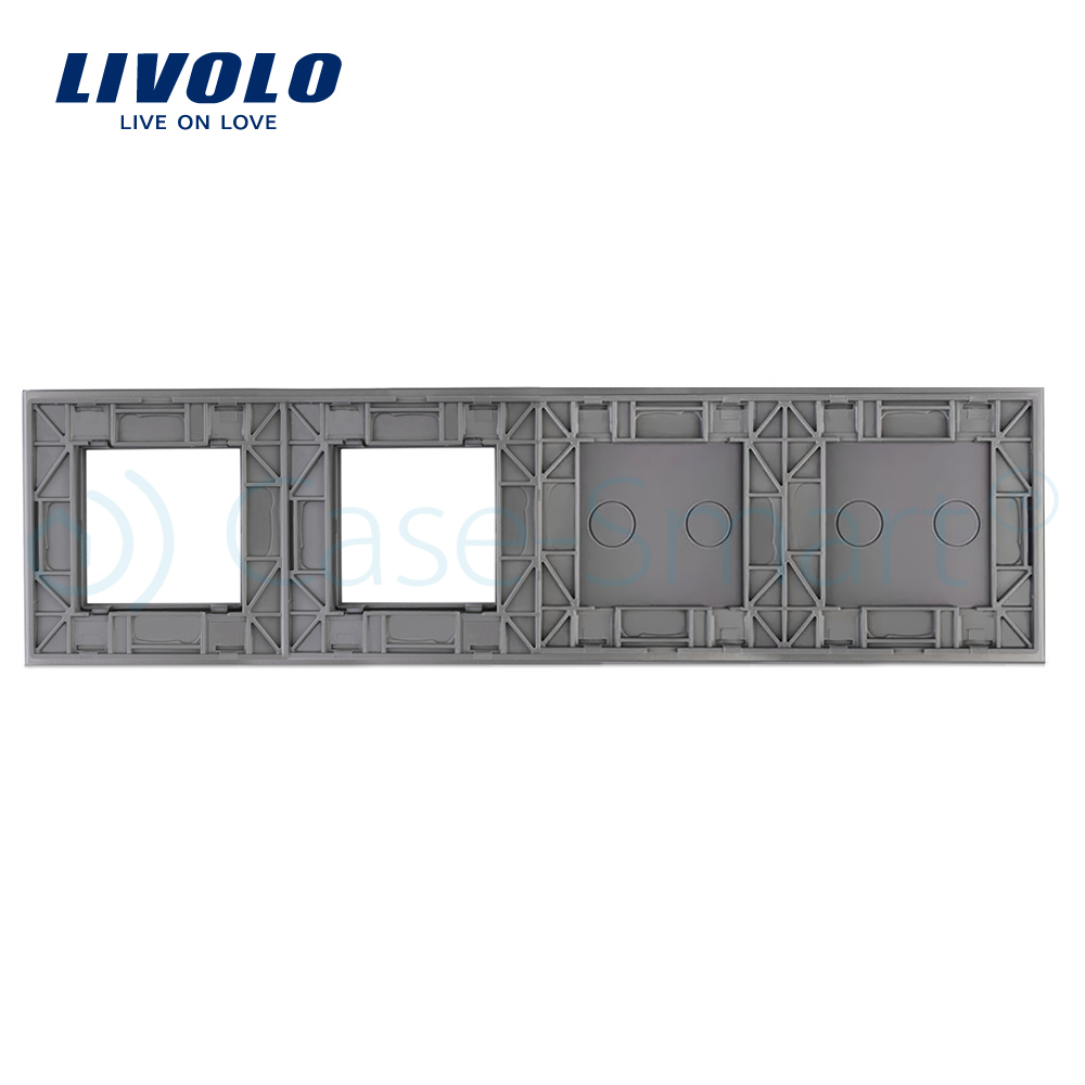 Panou Livolo Touch Sticlă 2 Prize 2 Întrerupătoare - imagine 8