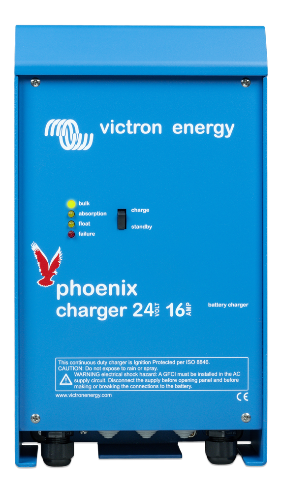 Încărcător Victron Phoenix 24/16 IP21 - 3 Ieșiri pentru Baterii 24V - imagine 3