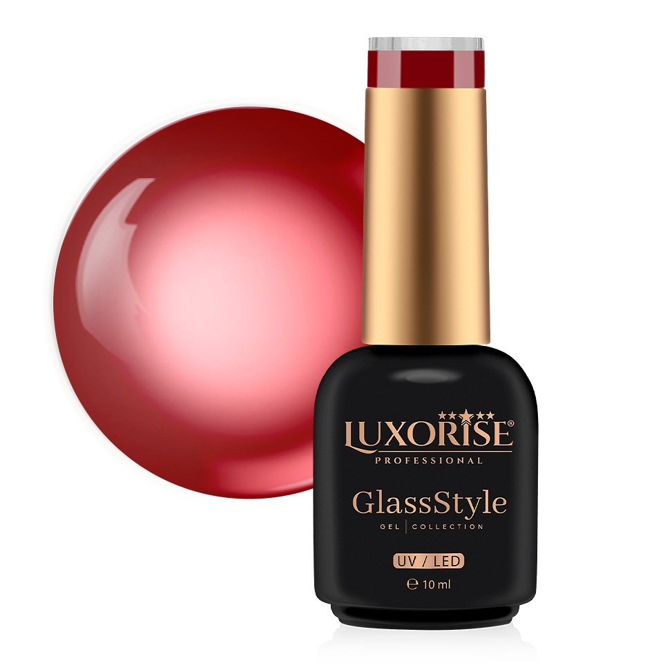 Oja Semipermanenta Luxorise GlassStyle Cherry Glaze 10ml