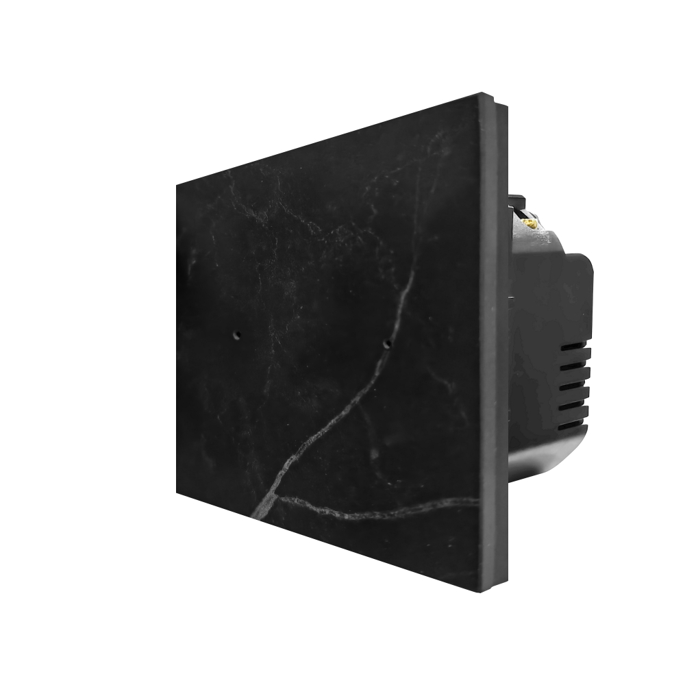 Intrerupator Touch Marmura Luxion, Dublu, Rama Metalica - imagine 5