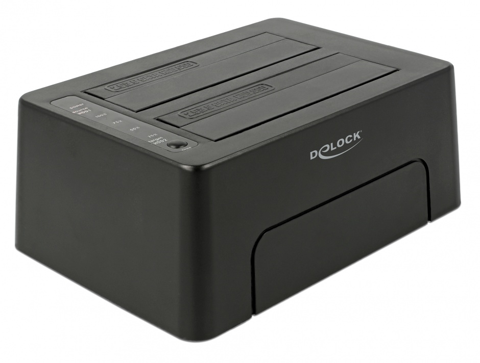 Docking Station USB-C Clona Delock 2x SATA