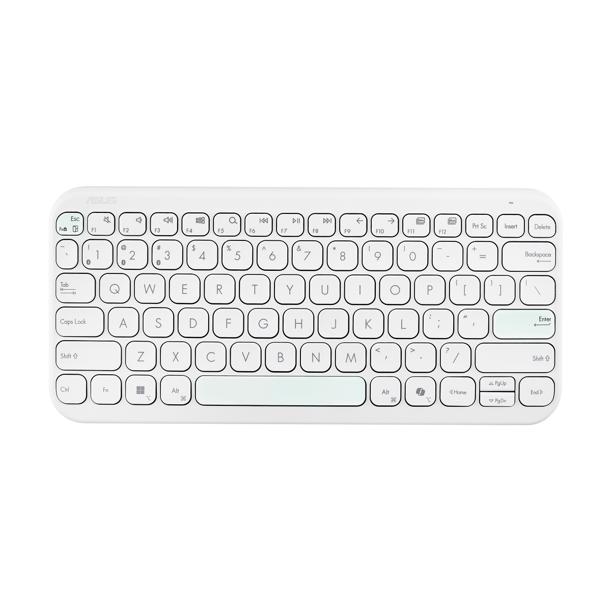 Tastatură ASUS KW100 Marshmallow Wireless - imagine 5