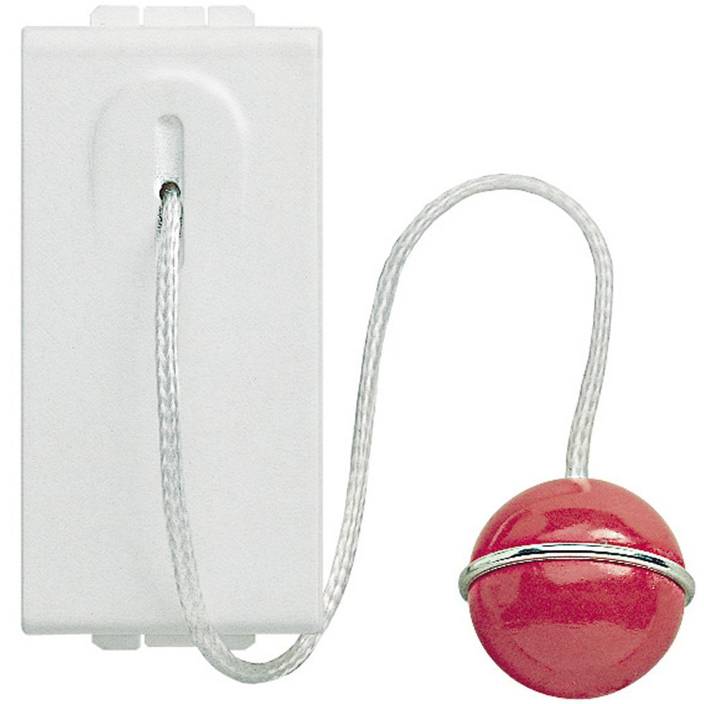 Buton Revenire 10A Bticino, 1 Modul, Alb