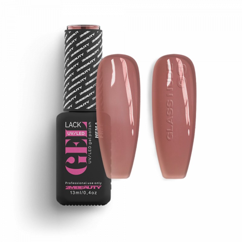 Ojă Semipermanentă 2M Hema Free Glass Nude 03 Nailshop