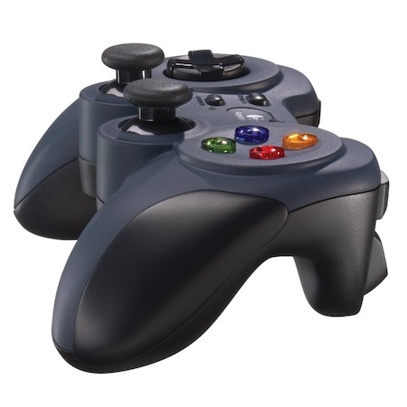 Gamepad Logitech F310 USB, Layout Xbox, Negru - imagine 3