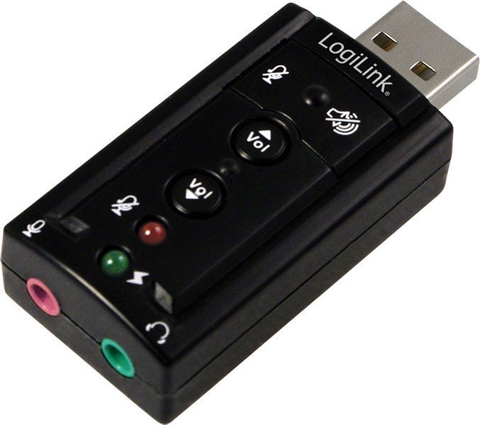 Placă Sunet USB 7.1 Logilink UA0078 - Audio Surround 3D