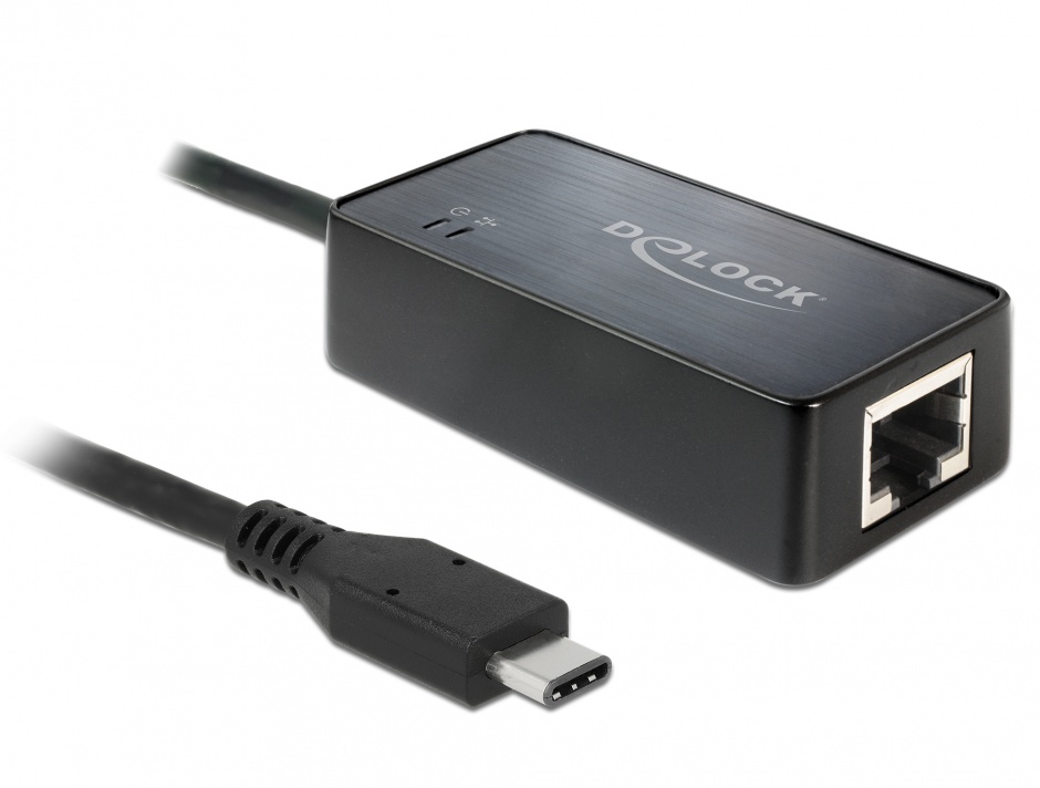 Adaptor USB-C la Gigabit LAN Delock 62642